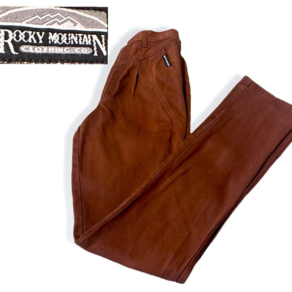Rocky Mountain Denim - Vintage Rocky Mountain western brown jeans size 7